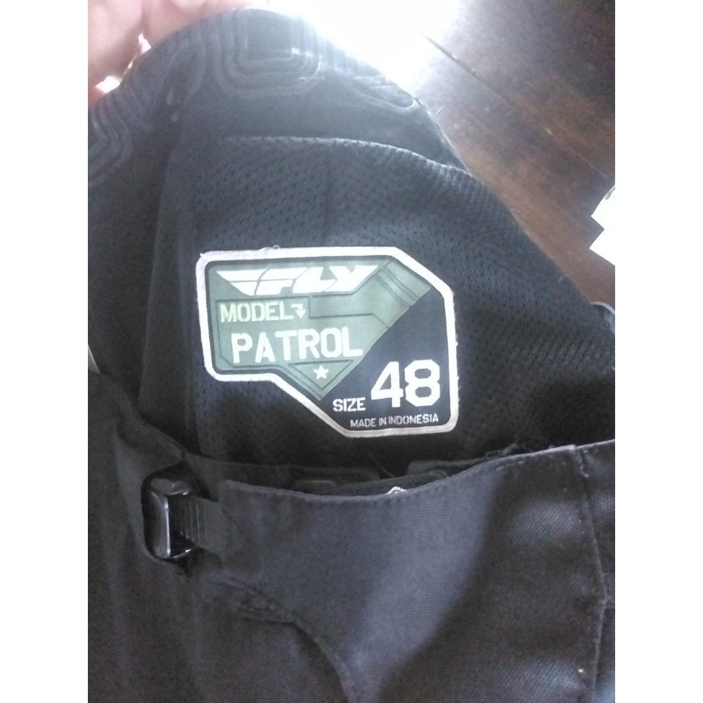 Size 48 Fly Racing Patrol Over-Boot convertible motorcycle Riding Pants - Picture 2 of 7